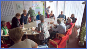 ...en als dank koffie met koek!